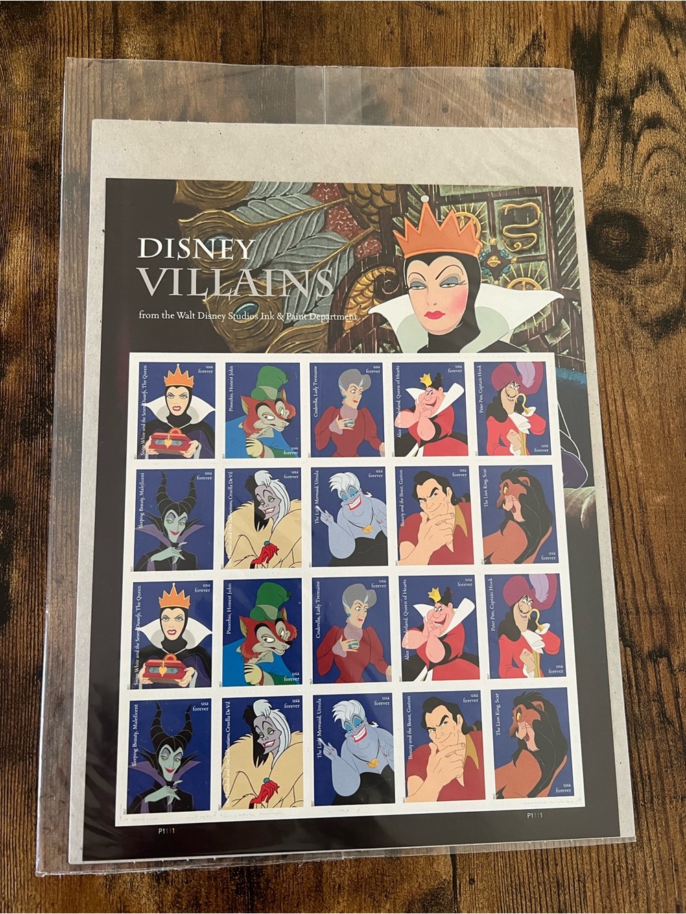 USPS Disney Villians Forever Stamps